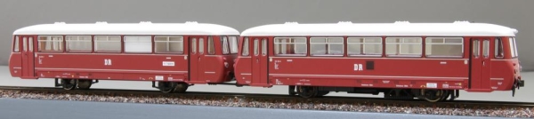 Kres 2172MD Triebwagen LVT 172 und LVS 172 DR mit Zierstreifen - DC Digital