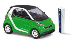 Busch 46225 Smart Fortwo electric grün