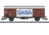 Märklin 46168 Gedeckter Güterwagen Gbkl -SABA- DB