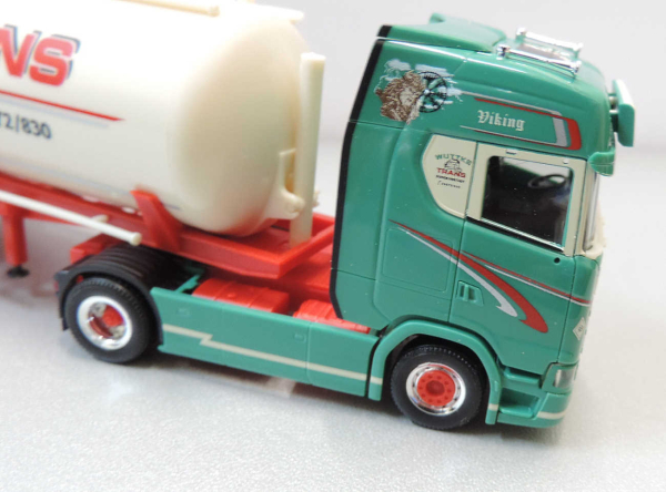 Herpa 314886 Scania CS20 Silo-Sattelzug, Wuttke