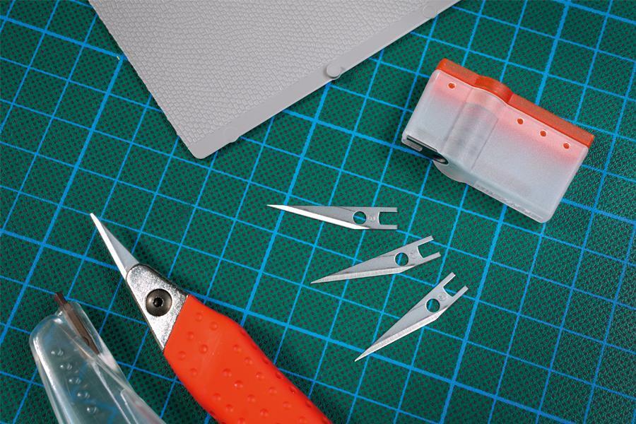 Auhagen 90007 Wechselklingen Modellbaumesser spitz