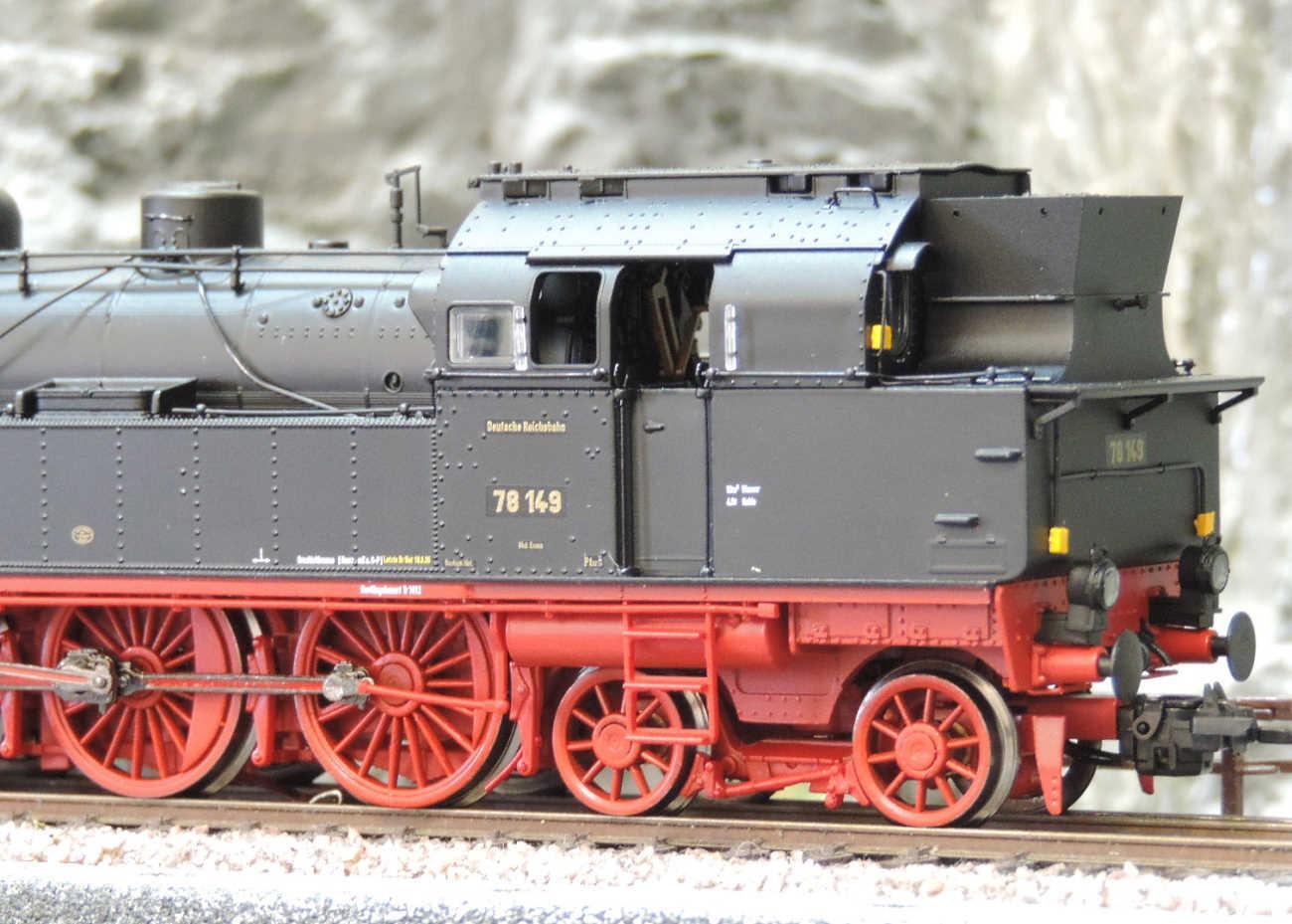 ESU 31183 Dampflok BR 78 149 der DRG - Sound und Zylinderdampf