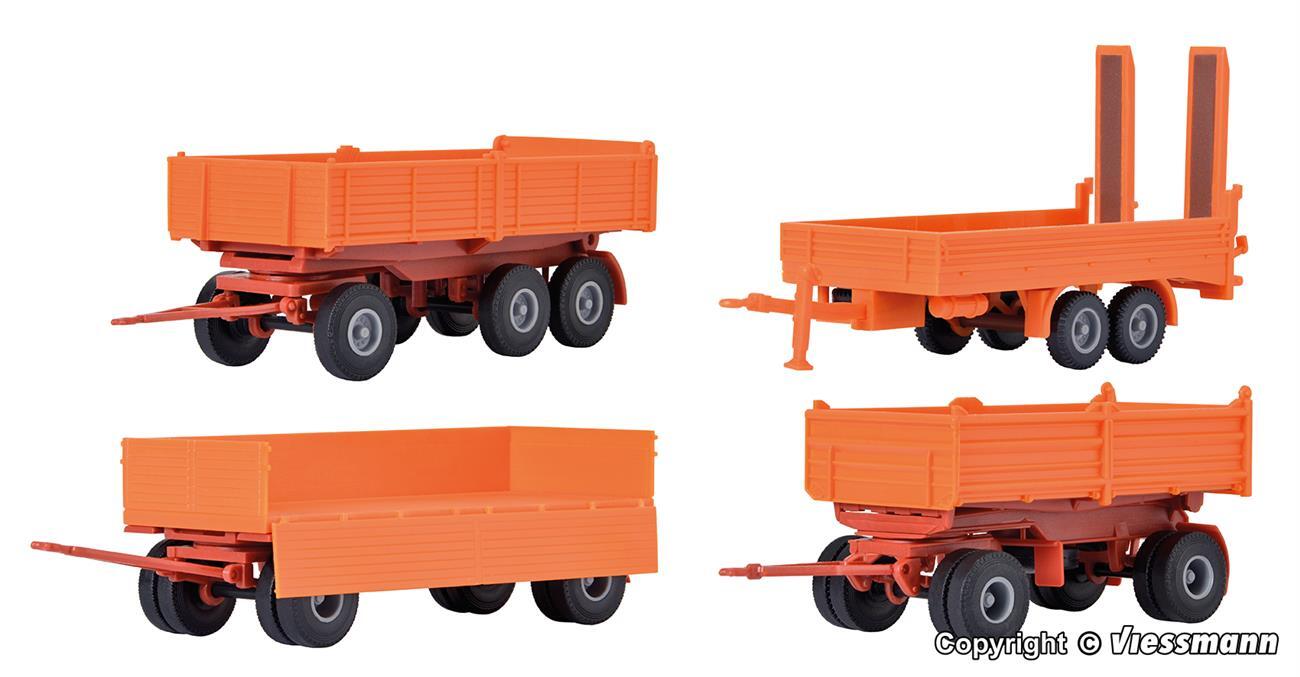 Kibri 15707 H0 Kommunalanhänger-Set