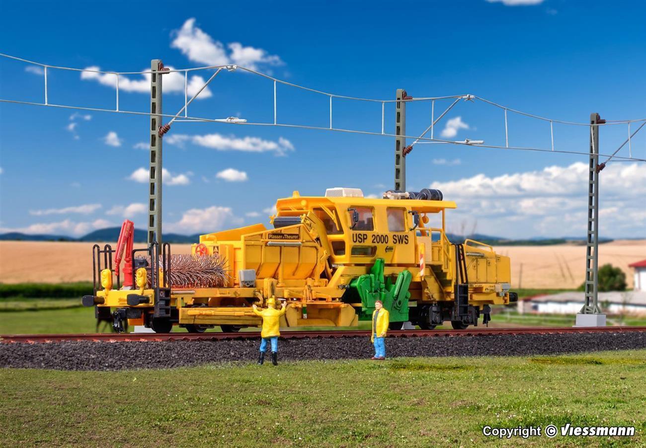 Kibri 16060 H0 Schotterverteil- u. ProfiliermaschineUSP2000SWS PLASSER & THEURER