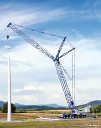 Kibri 13061 H0 LIEBHERR LG 1550 BREUER & WASEL