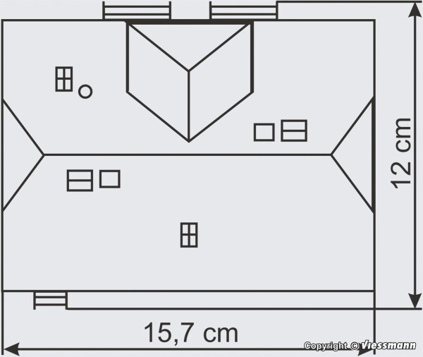 Vollmer 43570 Kleine Dorfschule
