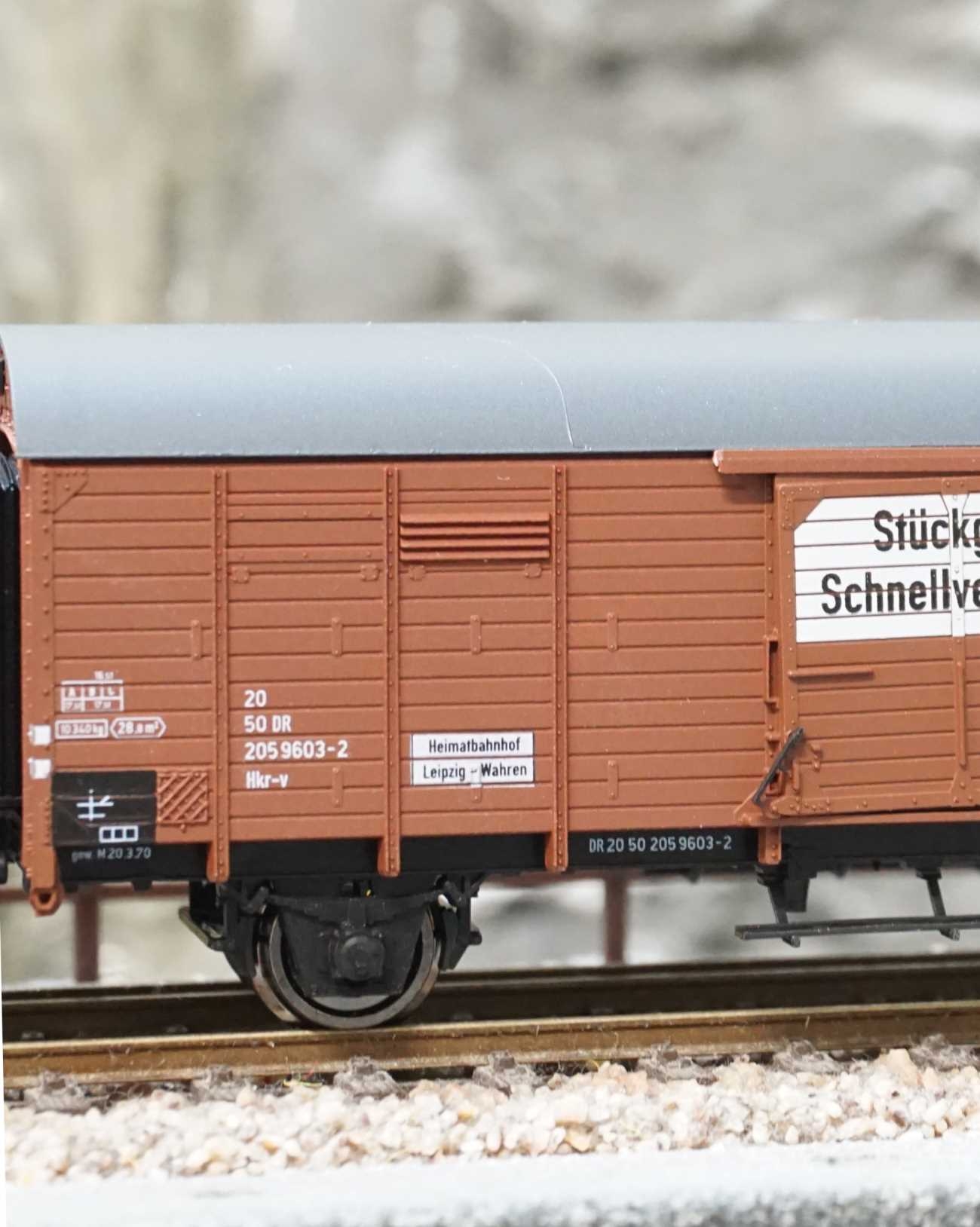 Hädl 113184-98 Leig-Einheit DR -Stückgut-Schnellverkehr- zugerüstet -  Modellbahn Voigt - Modellbahn Voigt, 112,95 €
