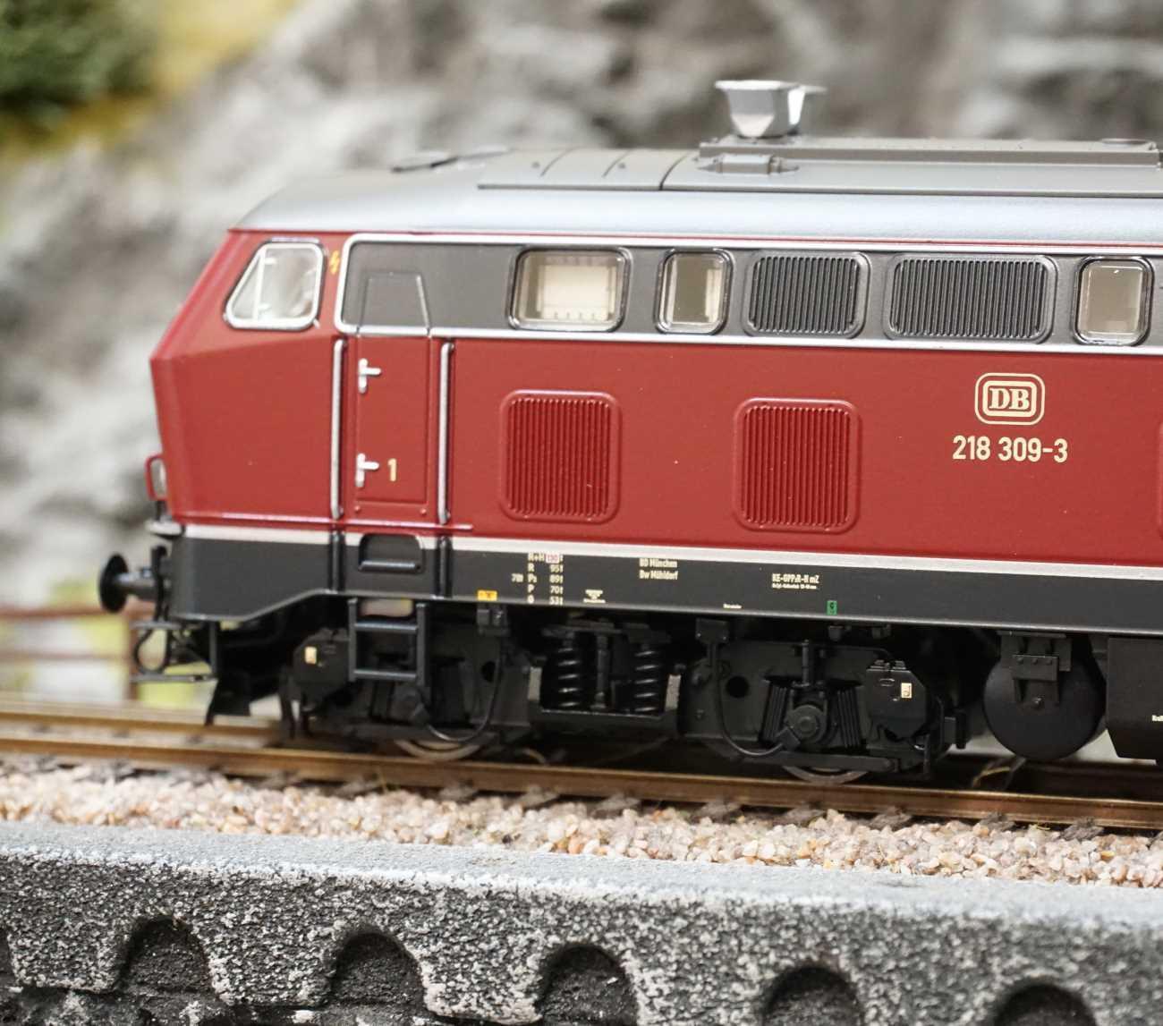 ESU 31010 Diesellok BR 218 der DB - Sound & Rauch Version