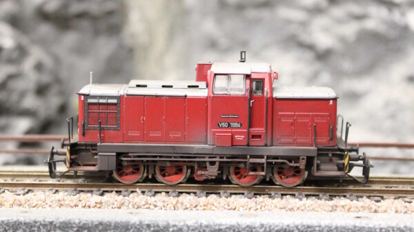 Piko 47360-B Diesellokomotive V 60.10 DR - Betriebsverschmutzt