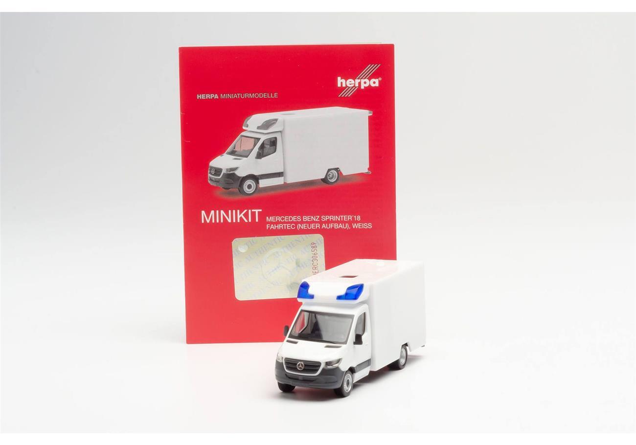 Herpa 013826 MiKi MB Spr.`18 Fahrtec RTW we