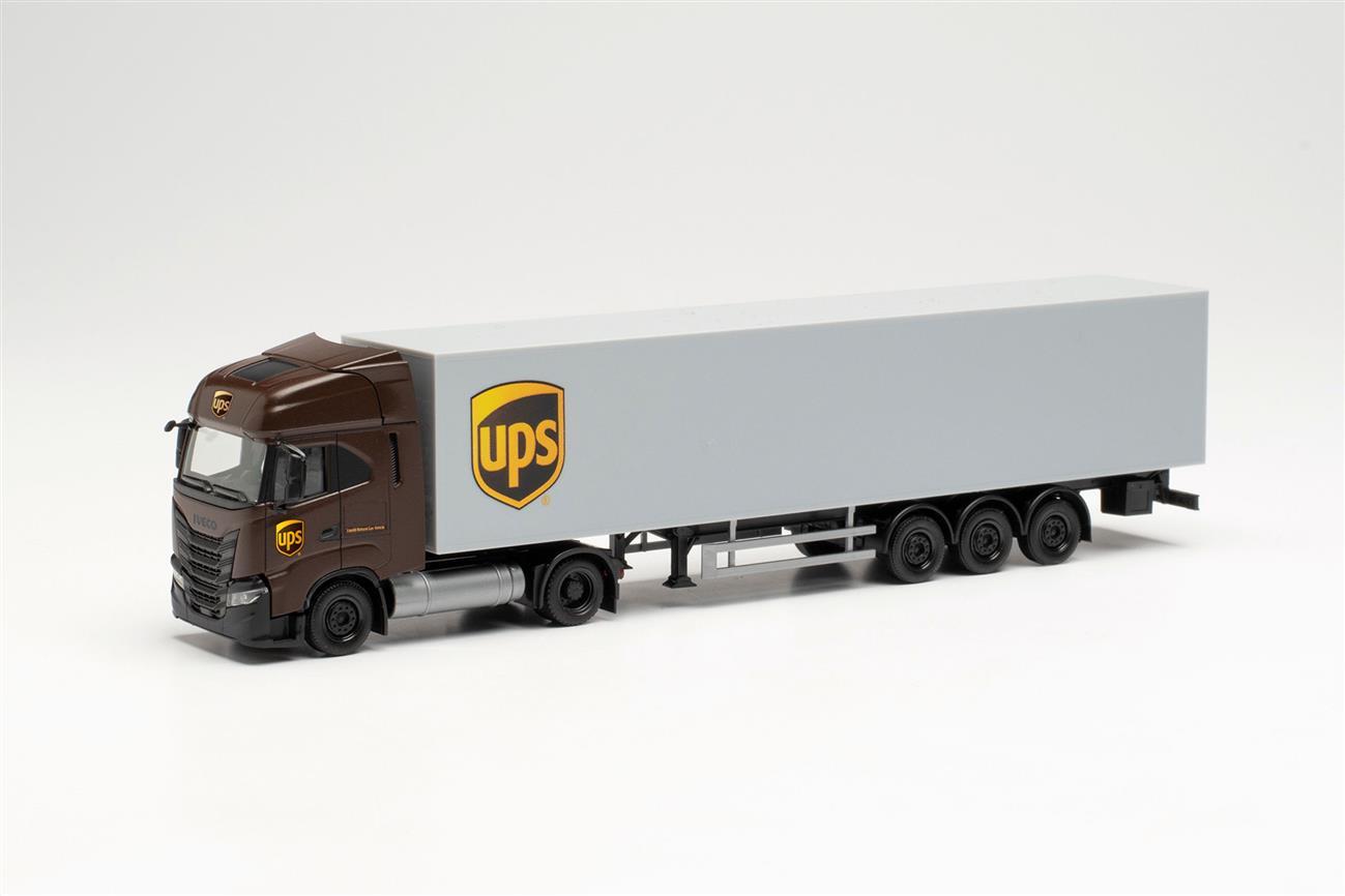 Herpa 315036 Iveco S-Way LNG Ko-Sz UPS