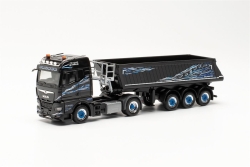 Herpa 315135 MAN TGX GM Mulden-Sz Wagner