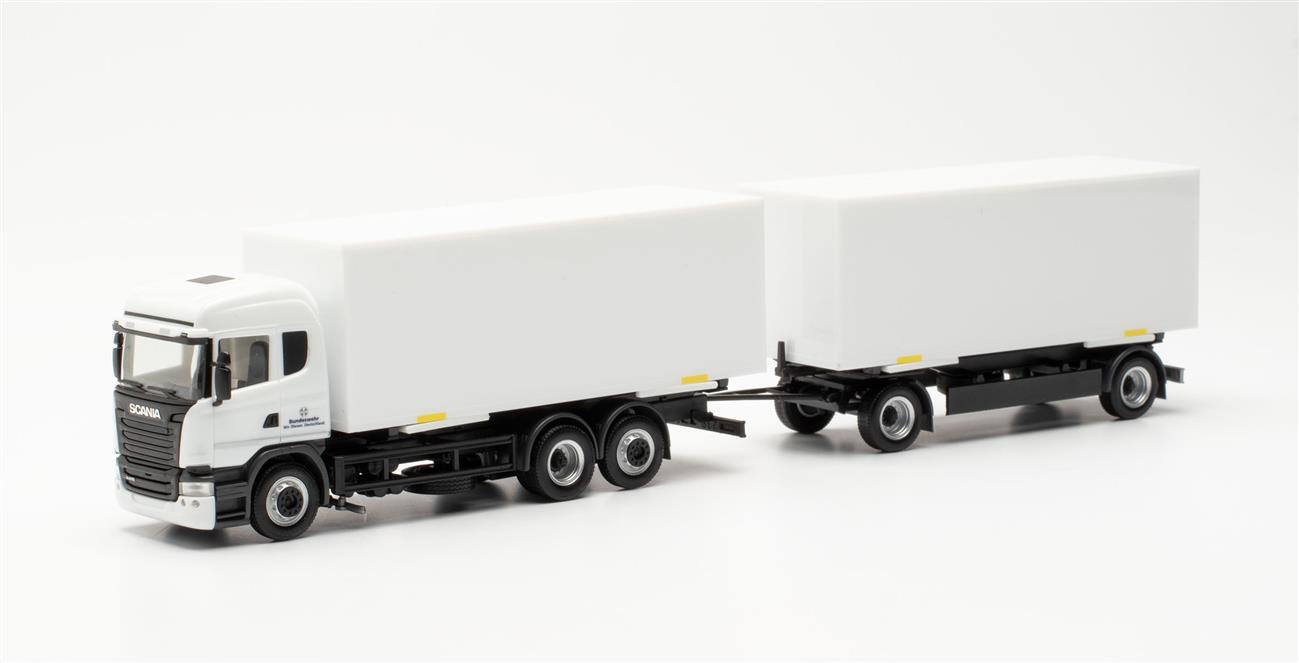 Herpa 746830 Scania R `13 HL WeKo-Hz BW FS