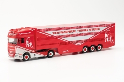 Herpa 315449 DAF XF SSC Viehtr.-Sz Werner