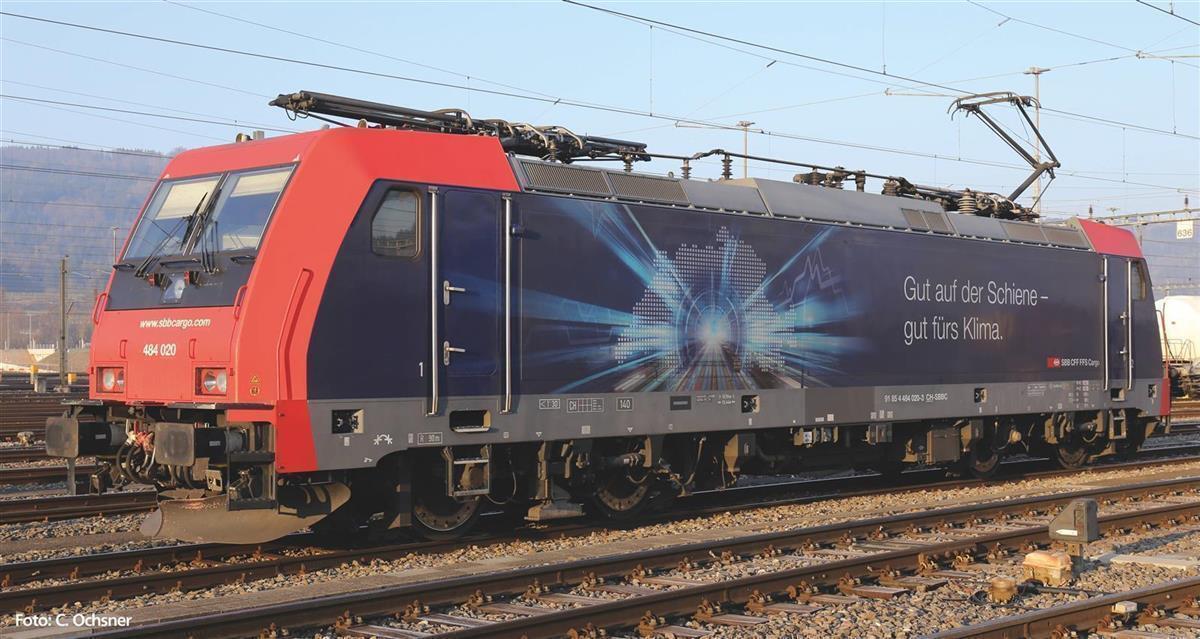 Piko 21619 Elektrolokomotive  484 020 "Gut fürs Klima" SBB Cargo VI