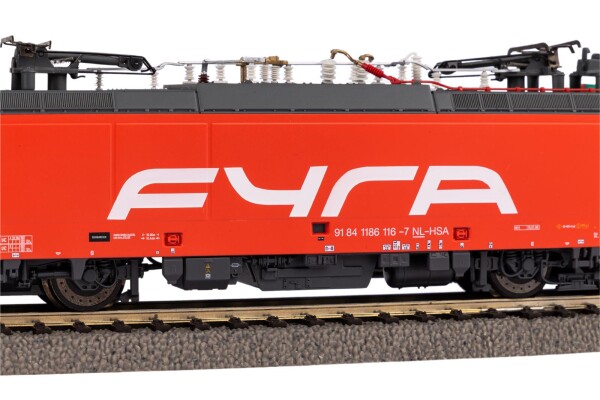 Piko 21625 Elektrolokomotive  BR 186 FYRA - Sound Version