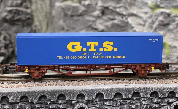 Piko 27700 Containertragwagen GTS FS V 1x40 Container