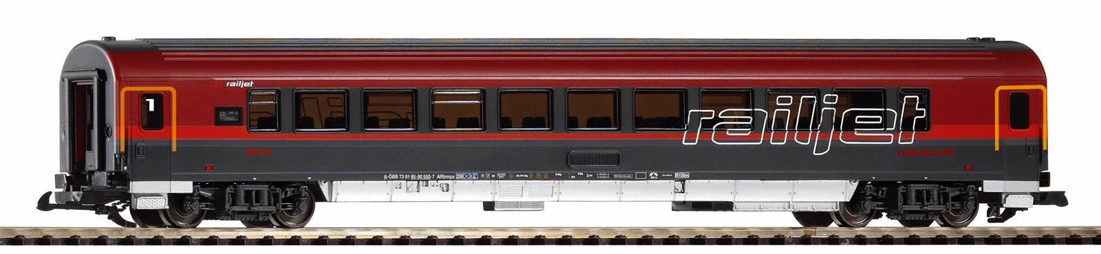 Piko 37669 G Personenwagen Buffet Railjet ÖBB