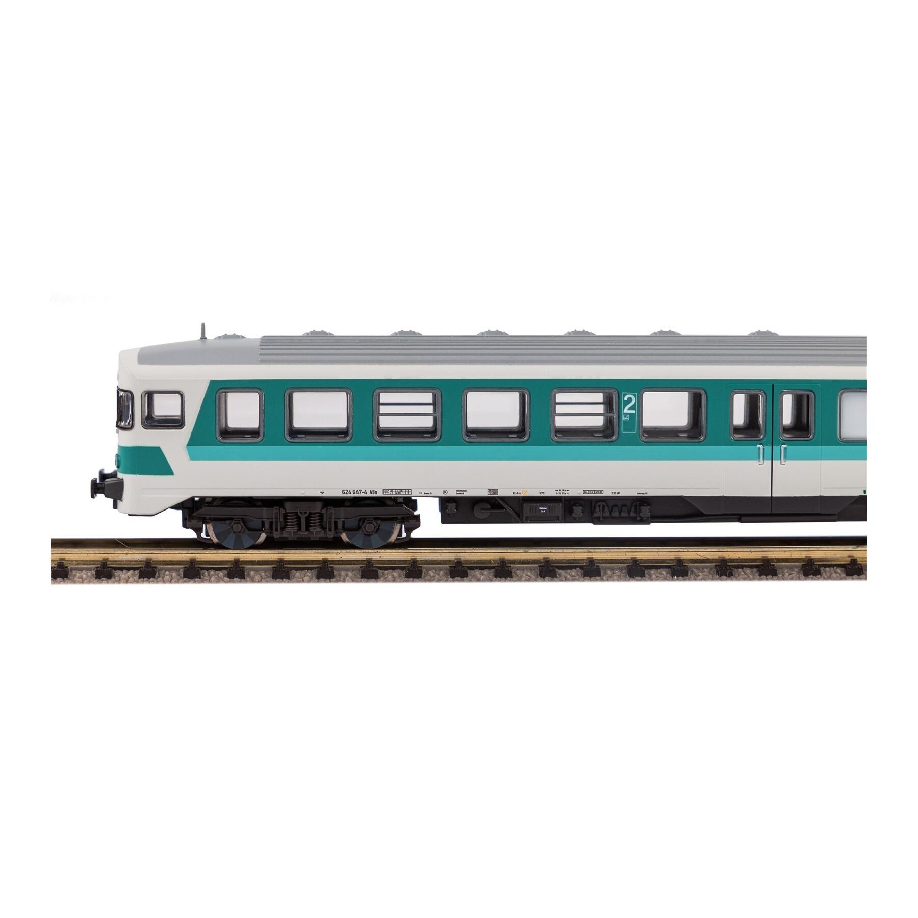 Piko 40263 N Dieseltriebwagen BR 624 DB AG V, 3-tlg.