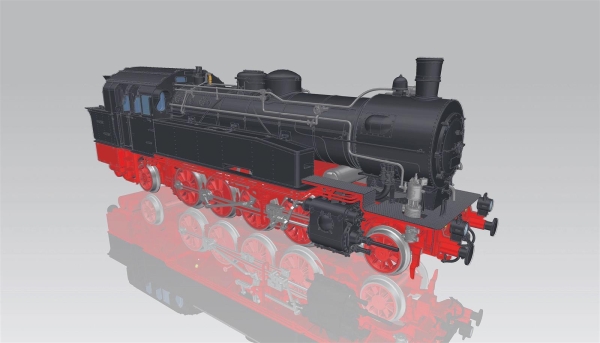 Piko 50666 Sound-Dampflokomotive BR 93 DR III Wechselstromversion, inkl. PIKO Sound-Decoder und Dampfgenerator