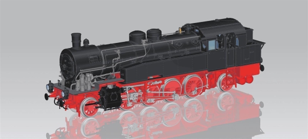 Piko 50669 Sound-Dampflokomotive BR 93 DRG II Wechselstromversion, inkl. PIKO Sound-Decoder und Dampfgenerator
