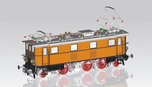 Piko 51422 Sound-Elektrolokomotive  EP2 Verwaltung Bayern DRG II Wechselstromversion, inkl. PIKO Sound-Decoder