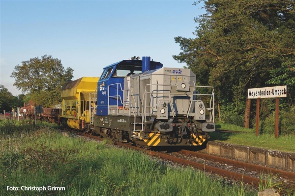 Piko 52673 Diesellokomotive Vossloh G6 EVB VI (MTU) Wechselstromversion