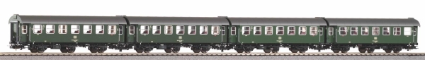 Piko 58268 4er Set Umbauwagen "Gastarbeiter" DB IV