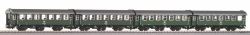 Piko 58268 4er Set Umbauwagen "Gastarbeiter" DB IV