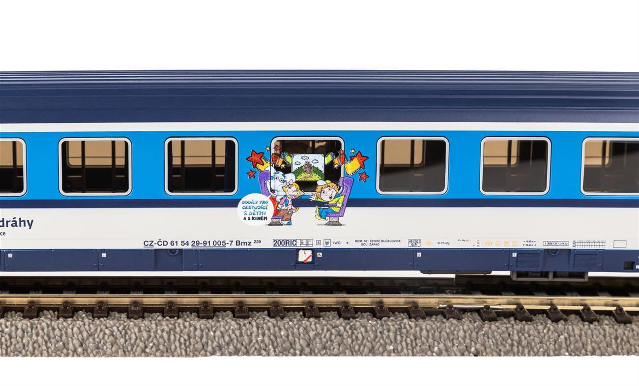 Piko 58270 2er Set Personenwagen Eurofima 2. Klasse CD
