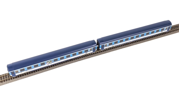Piko 58270 2er Set Personenwagen Eurofima 2. Klasse CD