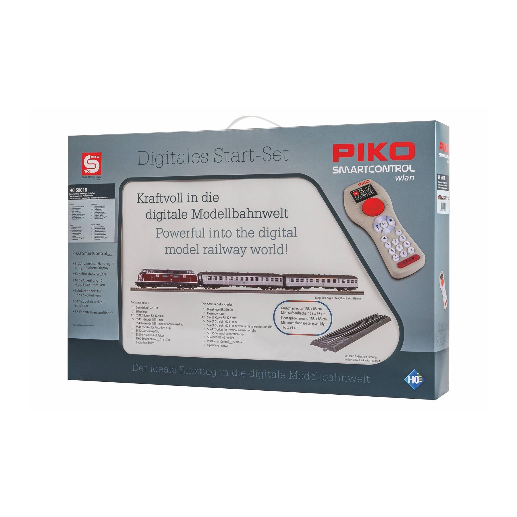 Piko 59018 PIKO SmartControl WLAN Set - Personenzug DB