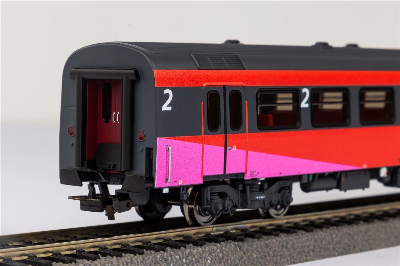 Piko 97651 Steuerwagen Personenwagen ICR 2. Klasse FYRA NS V, Wechselstromversion