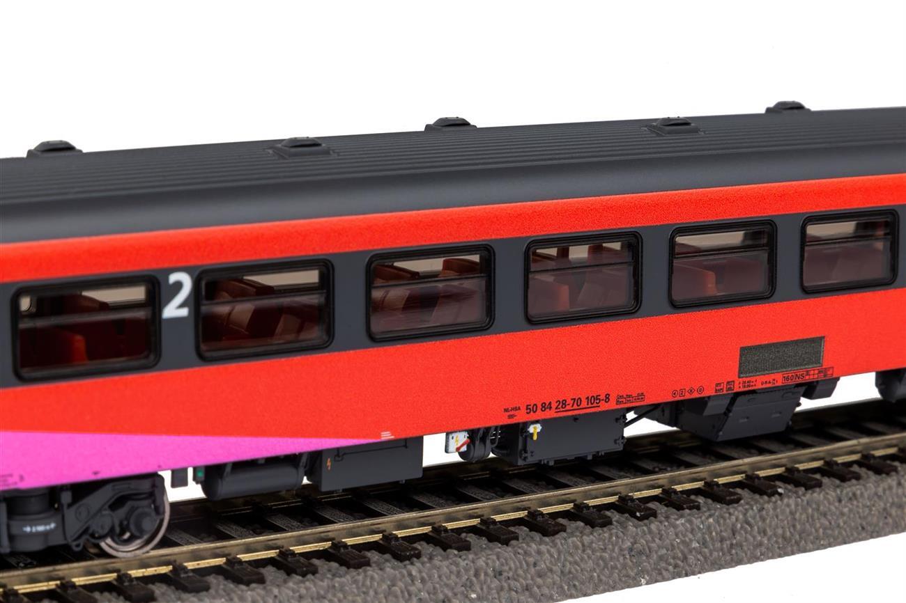 Piko 97651 Steuerwagen Personenwagen ICR 2. Klasse FYRA NS V, Wechselstromversion