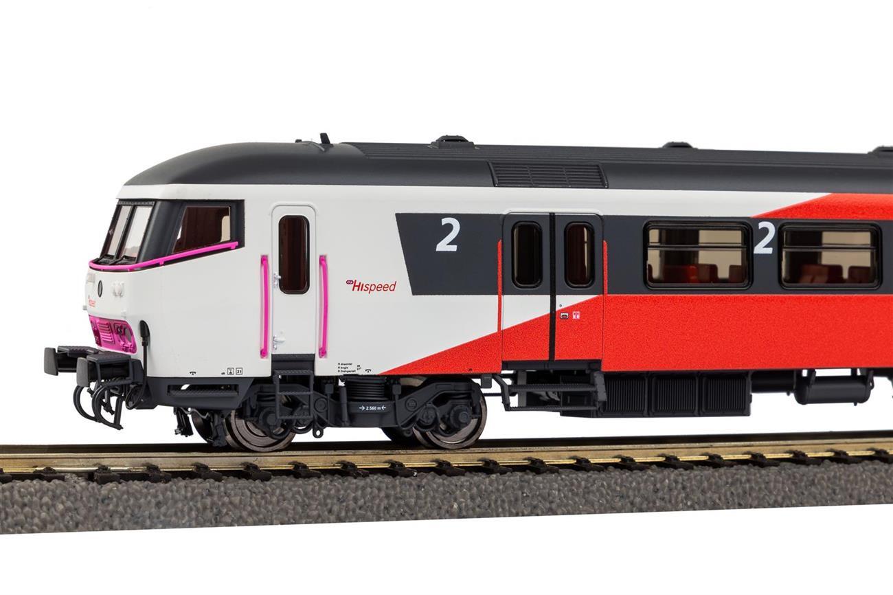 Piko 97651 Steuerwagen Personenwagen ICR 2. Klasse FYRA NS V, Wechselstromversion