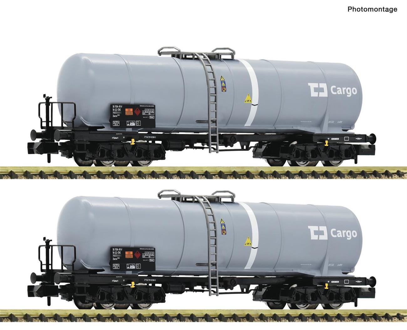 Fleischmann 855818 2-teiliger Set Kesselwagen, CD Cargo