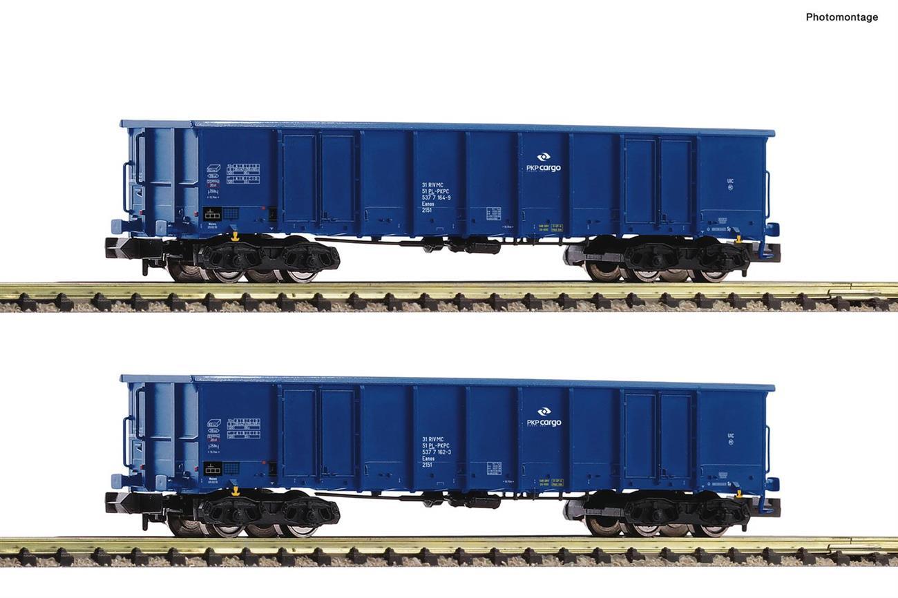 Fleischmann 830255 2-teiliger  Set: Offene Güterwagen, PKP Cargo