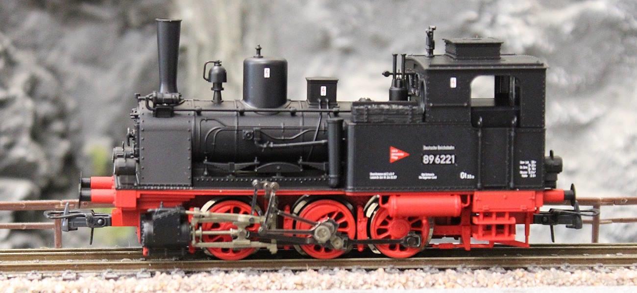 Roco 70046 Dampflokomotive BR 89.70–75 DR -  Sound Version