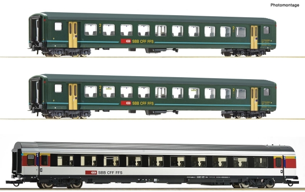 Roco 6200022 3-teiliger Set 1: „Bözberg Interregio", SBB