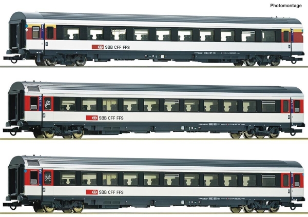 Roco 6200023 3-teiliger Set 2: „Bözberg Interregio", SBB