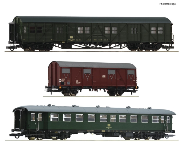 Roco 74010 3-teiliger Set 1:  „Personenzug Freilassing“, DB