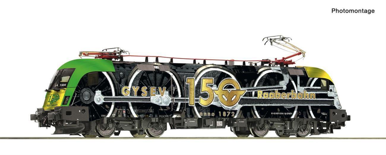 Roco 70686 Elektrolokomotive 470 504-1, GYSEV - Sound Version