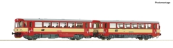 Roco 70376 Dieseltriebwagen 810 458-0 mit Beiwagen, CD