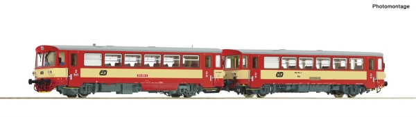 Roco 70377 Dieseltriebwagen 810 458-0 mit Beiwagen, CD