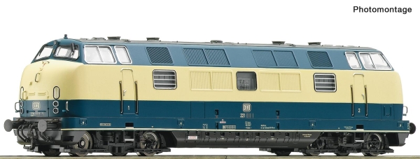 Roco 71089 Diesellokomotive BR 221 DB - Sound Version