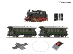 Roco 5100001 Analog Start Set: Dampflokomotive BR 80 mit...