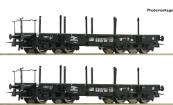 Roco 6600031 2-teiliger Set: Schwerlastwagen, DR