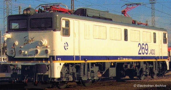 Arnold HN2592 RENFE, Elektrolokomotive 269.400 Talgo 200 Lack., Ep.V