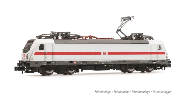 Arnold HN2596D DB AG Elektrolokomotive BR 147.5 weiss/roter Str.,Ep.VI,DCC