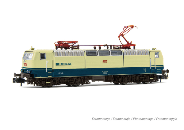 Arnold HN2606 DB Elektrolokomotive 181 211-4 ozeanblau/beige Ep,IV